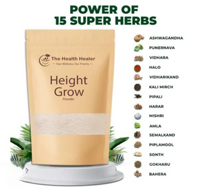 The Health Healer Height Grow Powder - 100grams