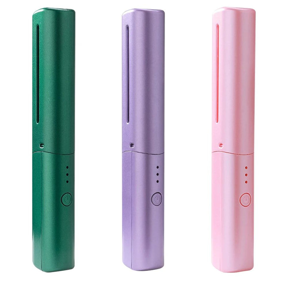 Cordless Comb Hair Straightener Brush