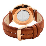 DW Leather Strap Men Wrist Watch